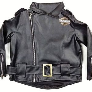 Harley-Davidson Biker Halloween Child Costume